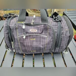 California Pak gym bag / carry on bag. Lots of compartments.